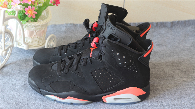 Authentic Air Jordan 6 Retro Black Infrared